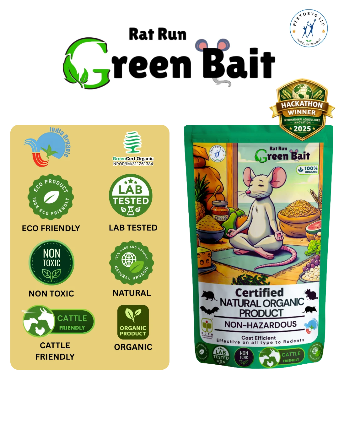 Rat Run Green Bait®